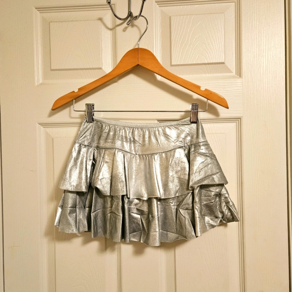 Silver skirt